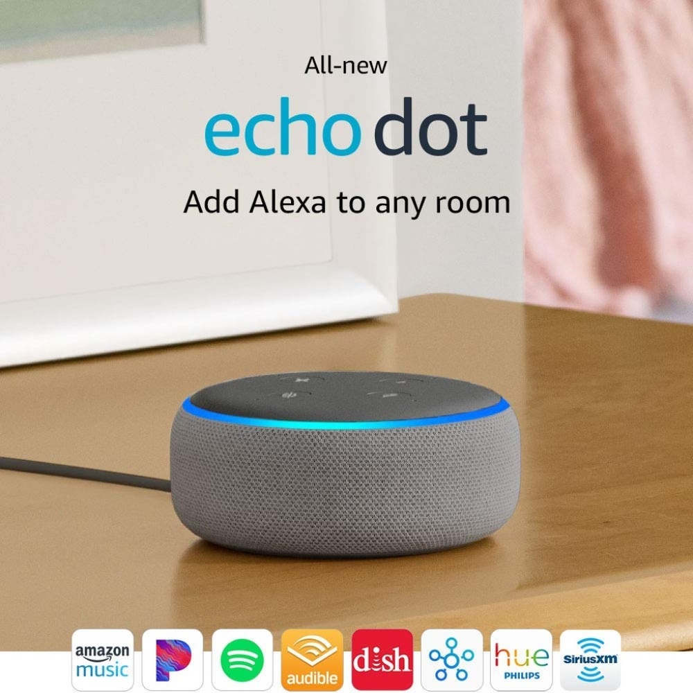 All-new Echo Dot (3rd Gen) - Heather Gray